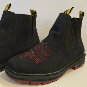 Supreme Chelsea Boots Embroidered Design Unique Size 12 EUR 45